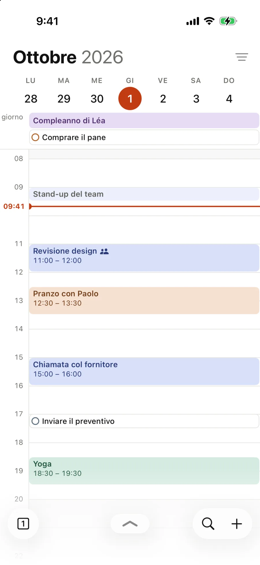 Giovedì 1 ottobre, ora per ora.